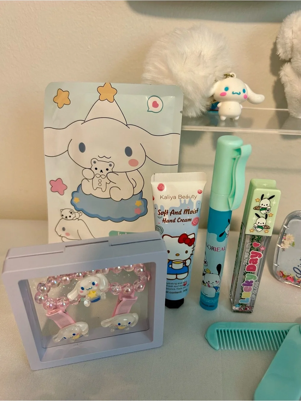 Sanrio Cinnamoroll Travel Bath & Hair Kit - Light Blue